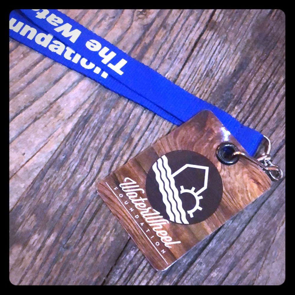 Phish Waterwheel Foundation lanyard luggage tag